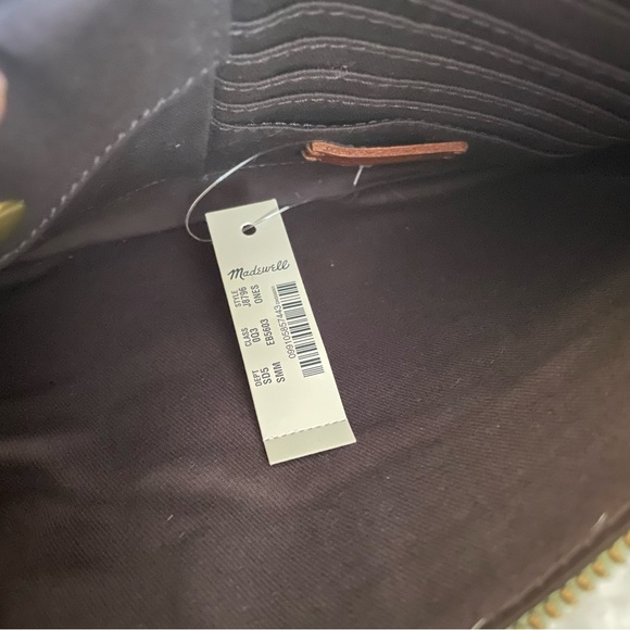 NWT Madewell Calf Hair Clutch - Picture 4 of 5
